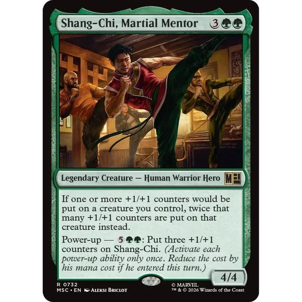 Shang-Chi, Martial Mentor | MSC | 732 | NM/Rare | 032-MSC-R